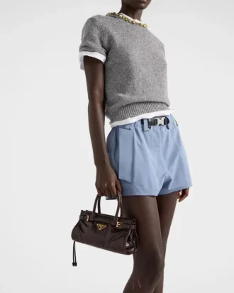 Μίνι τσάντα δέρματος Prada Bonnie