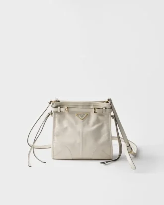 Μίνι τσάντα ώμου Prada Bonnie από δέρμα