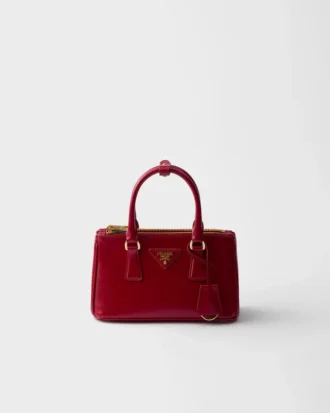 Μίνι τσάντα Prada Galleria από δέρμα Saffiano με γυαλιστερή επιφάνεια Μίνι τσάντα Prada Galleria από δέρμα Saffiano με γυαλιστερή επιφάνεια