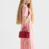 Μίνι τσάντα Prada Galleria από δέρμα Saffiano με γυαλιστερή επιφάνεια Μίνι τσάντα Prada Galleria από δέρμα Saffiano με γυαλιστερή επιφάνεια
