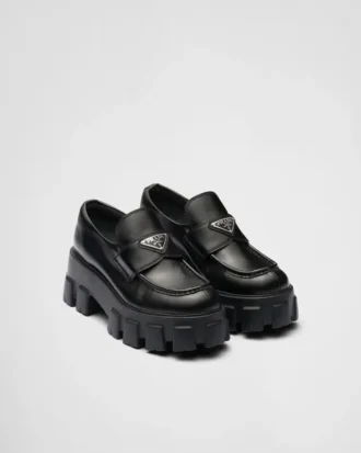Monolith Loafers από βουρτσισμένο δέρμα
