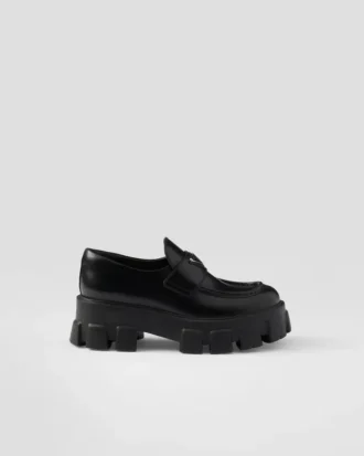 Monolith Loafers από βουρτσισμένο δέρμα
