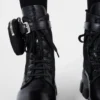 Μπότες Monolith από δέρμα και Re-Nylon με θήκη