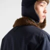 Μπουφάν από βαμβάκι και shearling Μπουφάν από βαμβάκι και shearling