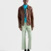 Μπουφάν Blouson από δέρμα με vintage εμφάνιση Μπουφάν Blouson από δέρμα με vintage εμφάνιση