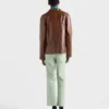 Μπουφάν Blouson από δέρμα με vintage εμφάνιση Μπουφάν Blouson από δέρμα με vintage εμφάνιση