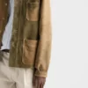 Μπουφάν Blouson από σουέτ Μπουφάν Blouson από σουέτ