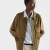 Μπουφάν Blouson από σουέτ Μπουφάν Blouson από σουέτ