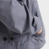 Μπουφάν Blouson από τεχνικό βαμβάκι με φερμουάρ Μπουφάν Blouson από τεχνικό βαμβάκι με φερμουάρ