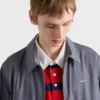 Μπουφάν Blouson από τεχνικό βαμβάκι με φερμουάρ Μπουφάν Blouson από τεχνικό βαμβάκι με φερμουάρ