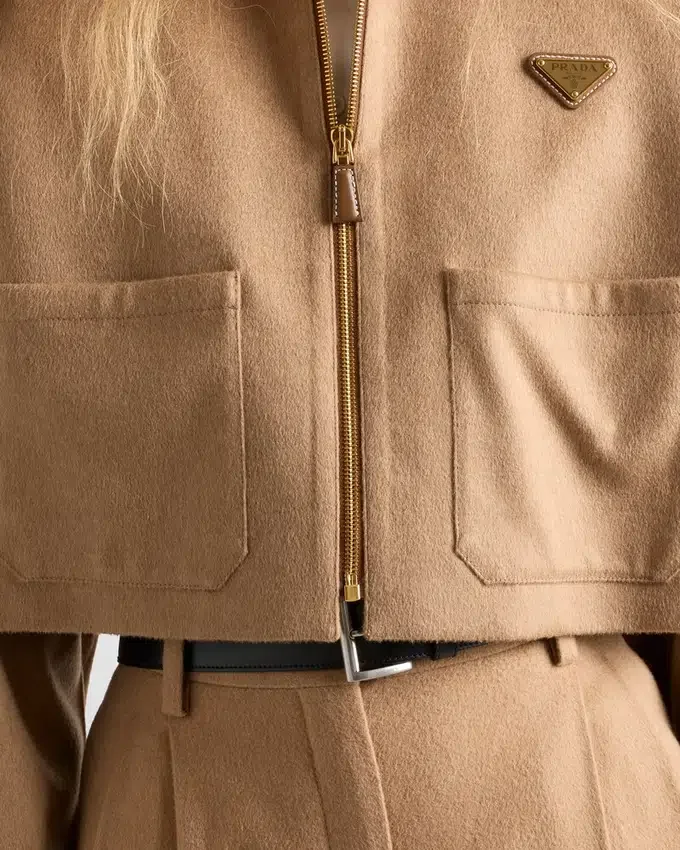 Μπουφάν Blouson από τρίχες καμήλας Μπουφάν Blouson από τρίχες καμήλας