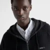 Μπουφάν Blouson με κουκούλα από τεχνικό ύφασμα Μπουφάν Blouson με κουκούλα από τεχνικό ύφασμα