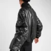Μπουφάν Bomber από δέρμα Nappa Μπουφάν Bomber από δέρμα Nappa