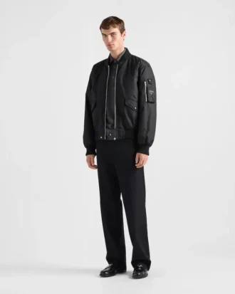 Μπουφάν bomber από Re-Nylon Μπουφάν bomber από Re-Nylon