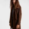 Παλτό κασμίρ με μονή σειρά κουμπιών Παλτό κασμίρ με μονή σειρά κουμπιών