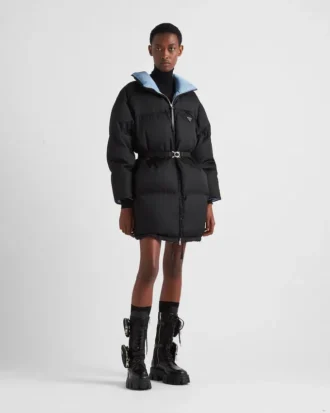 Παλτό με κουκούλα από Re-Nylon Gabardine