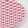 Πιατέλα από πορσελάνη – Vienna Red