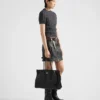 Πολύ μεγάλη δερμάτινη τσάντα Prada Bonnie Πολύ μεγάλη δερμάτινη τσάντα Prada Bonnie