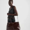 Πολύ μεγάλη δερμάτινη τσάντα Prada Bonnie Πολύ μεγάλη δερμάτινη τσάντα Prada Bonnie
