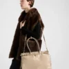 Πολύ μεγάλη δερμάτινη τσάντα Prada Bonnie Πολύ μεγάλη δερμάτινη τσάντα Prada Bonnie