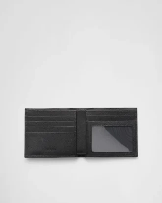 Πορτοφόλι από δέρμα Saffiano Πορτοφόλι από δέρμα Saffiano