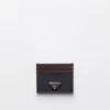 Πορτοφόλι καρτών Prada Speedrock από Re-Nylon και δέρμα Πορτοφόλι καρτών Prada Speedrock από Re-Nylon και δέρμα
