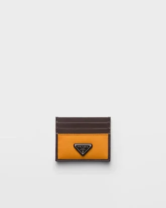 Πορτοφόλι καρτών Prada Speedrock από Re-Nylon και δέρμα