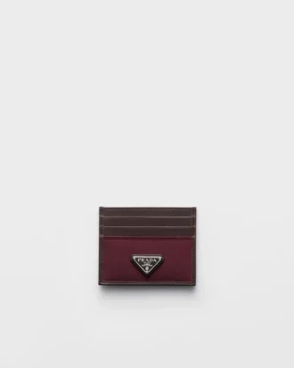 Πορτοφόλι καρτών Prada Speedrock από Re-Nylon και δέρμα