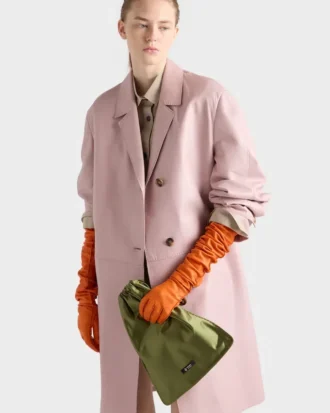 Πορτοφόλι Prada Wish από μετάξι Duchesse Πορτοφόλι Prada Wish από μετάξι Duchesse