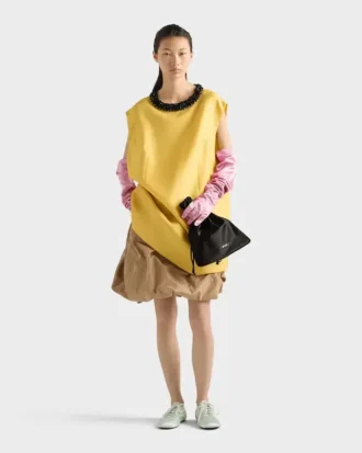 Πορτοφόλι Prada Wish από μετάξι Duchesse Πορτοφόλι Prada Wish από μετάξι Duchesse