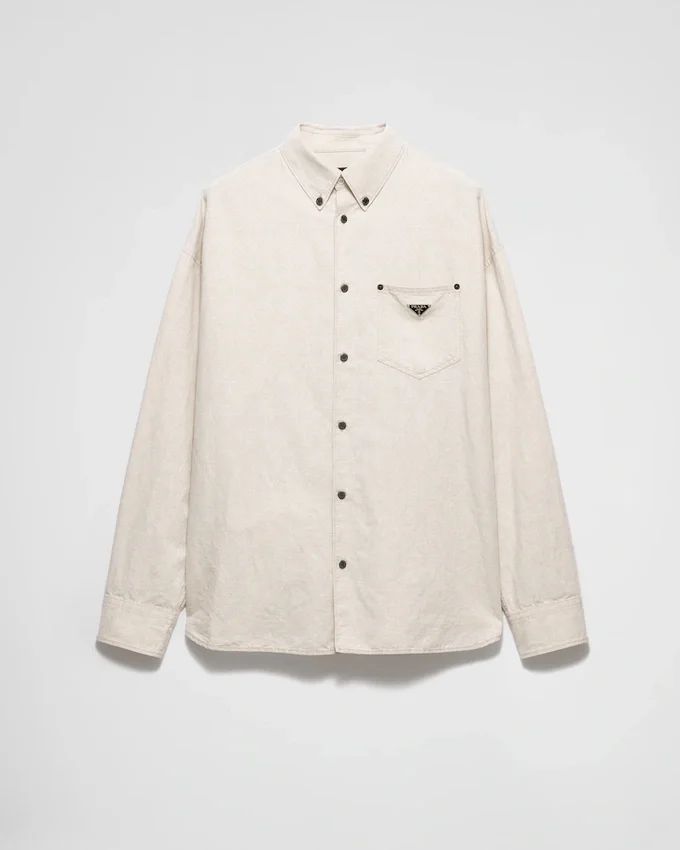 Πουκάμισο από chambray Πουκάμισο από chambray