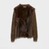 Πουλόβερ από μαλλί και shearling Πουλόβερ από μαλλί και shearling