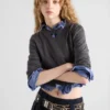 Πουλόβερ από μαλλί με στρογγυλό λαιμό Πουλόβερ από μαλλί με στρογγυλό λαιμό