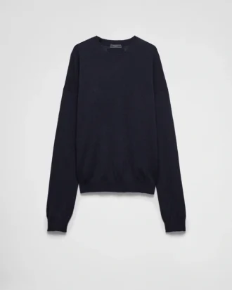 Πουλόβερ με στρογγυλό λαιμό από κασμίρ