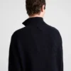 Πουλόβερ πόλο από κασμίρ σε oversized μέγεθος Πουλόβερ πόλο από κασμίρ σε oversized μέγεθος