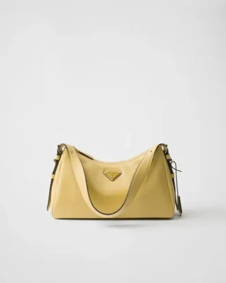 Prada Aimae Μεσαίου Μεγέθους Δερμάτινη Τσάντα Ώμου