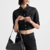 Prada Aimae Μεσαίου Μεγέθους Δερμάτινη Τσάντα Ώμου