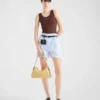 Prada Aimae Μεσαίου Μεγέθους Δερμάτινη Τσάντα Ώμου