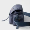 Prada Explore Μεσαία τσάντα ώμου από Re-Nylon με πτερύγιο