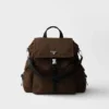 Prada Explore Σακίδιο πλάτης από Re-Nylon και δέρμα