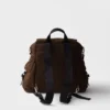 Prada Explore Σακίδιο πλάτης από Re-Nylon και δέρμα