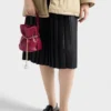 Prada Petit Sac Noir Μίνι τσάντα τύπου μπουκέτο από δέρμα νάπα Prada Petit Sac Noir Μίνι τσάντα τύπου μπουκέτο από δέρμα νάπα