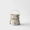 Prada Petit Sac Noir Μίνι τσάντα τύπου μπουκέτο από δέρμα νάπα Prada Petit Sac Noir Μίνι τσάντα τύπου μπουκέτο από δέρμα νάπα