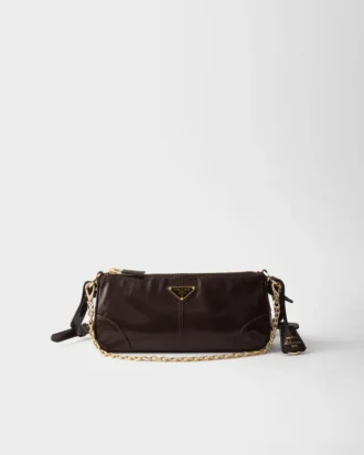 Prada Re-Edition 2002 Μεσαίου Μεγέθους Δερμάτινη Τσάντα Ώμου