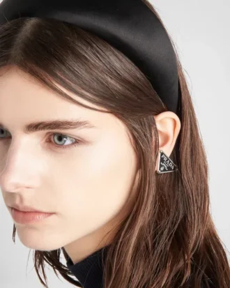 Prada Symbole Μονό σκουλαρίκι για το αριστερό αυτί