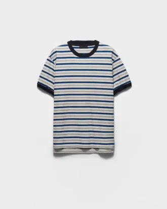 Ριγέ βαμβακερό T-shirt
