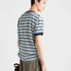 Ριγέ βαμβακερό T-shirt Ριγέ βαμβακερό T-shirt