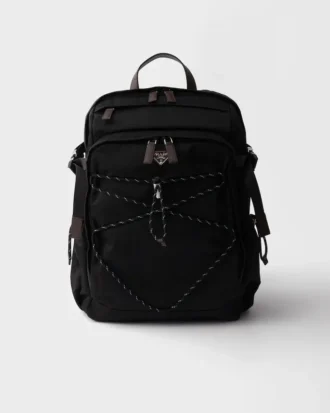 Σακίδιο πλάτης Prada Speedrock από Re-Nylon και δέρμα