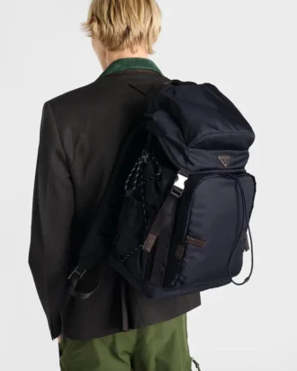 Σακίδιο πλάτης Prada Speedrock από Re-Nylon και δέρμα