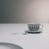 Σετ δύο πορσελάνινων φλιτζανιών καπουτσίνο – Ρίγες Σετ δύο πορσελάνινων φλιτζανιών καπουτσίνο – Ρίγες
